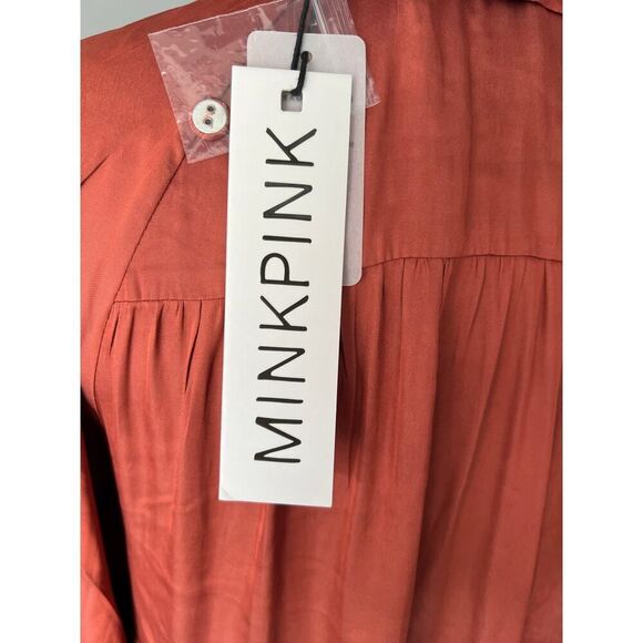 NWT Mink Pink Hannah Tiered Mini Dress Size XS MSRP $149 - Picture 8 of 11